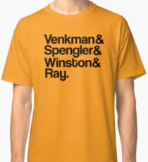 Venkman & Spengler & Winston & Ray Classic T-Shirt