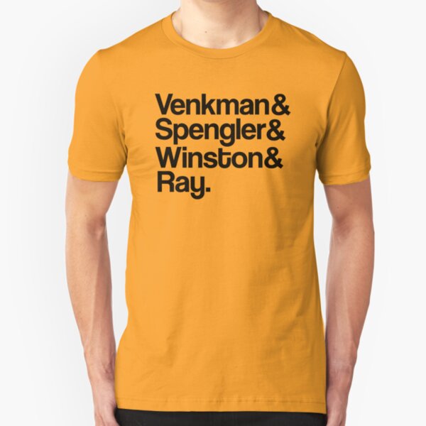 Venkman & Spengler & Winston & Ray Slim Fit T-Shirt