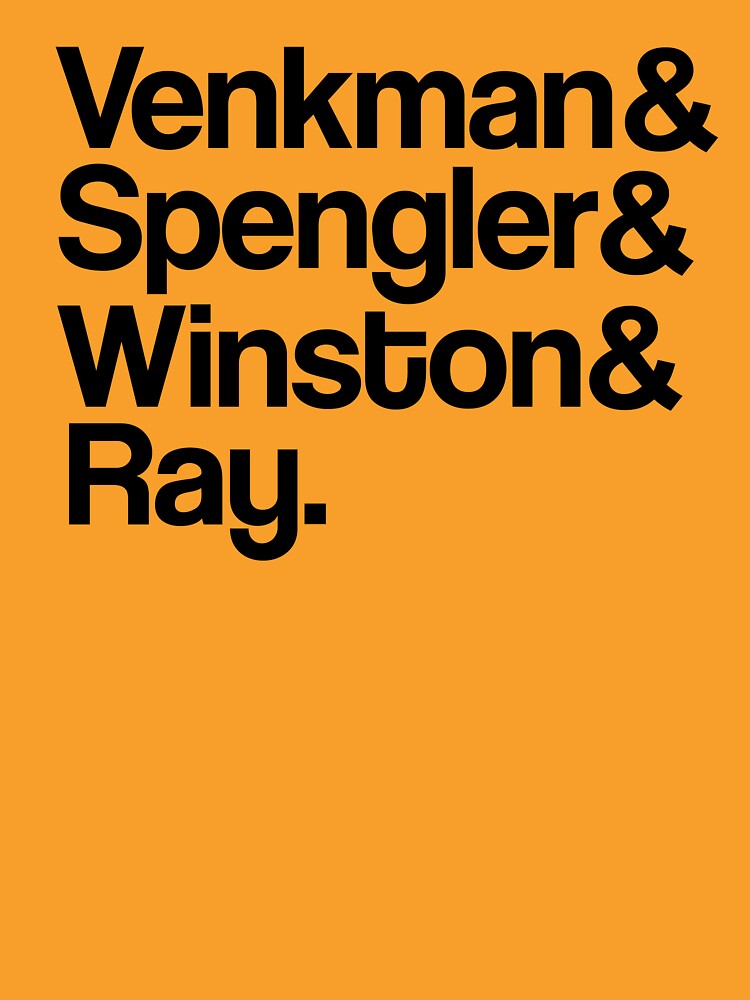 Venkman & Spengler & Winston & Ray de jozzas