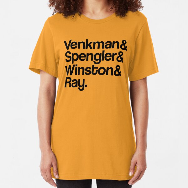 Venkman & Spengler & Winston & Ray Slim Fit T-Shirt
