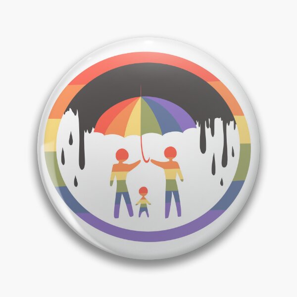 Item preview, Pride Umbrella - Two Dads designed and sold by Obelis.