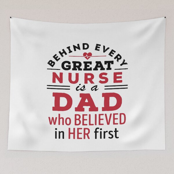 Item preview, Nurse Dad Believed In Her First designed and sold by jaygo.