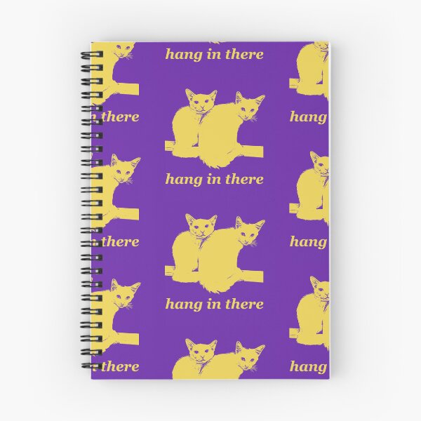 Item preview, Hang in there (double cats) designed and sold by IrisAndSeb.