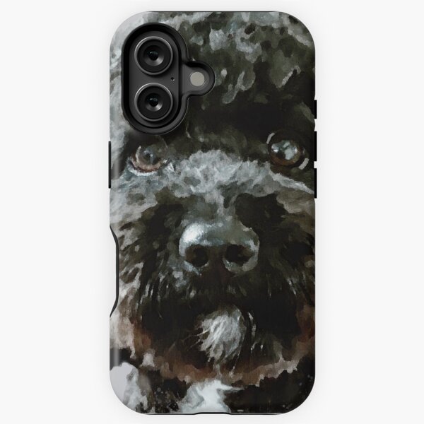 Item preview, Black Cockapoo Dog  designed and sold by Happy Dog Doodles.