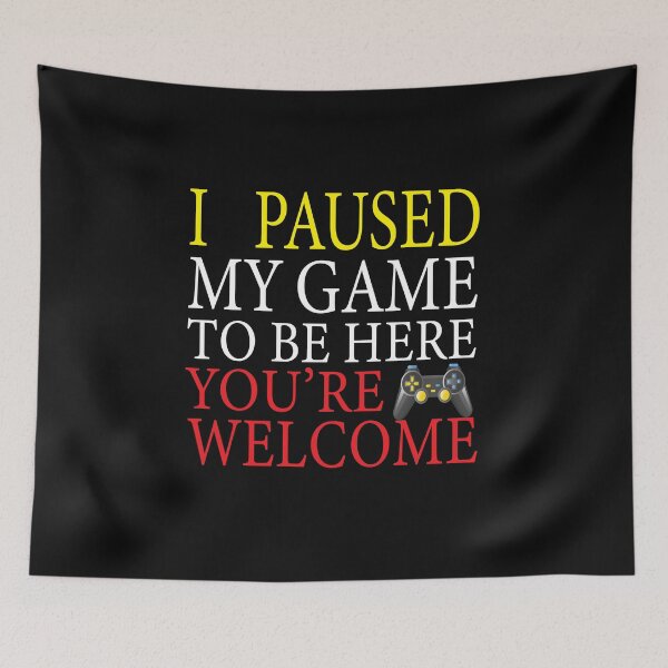 Item preview,  i paused my game to graduate 5 th grade designed and sold by karim82.