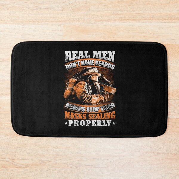 Item preview, Firefighter-Tshirt-Real-Men-Don_t-Have-Beards-Firefighter-Funny-Tshirt-for-Men designed and sold by cuongchelsea.