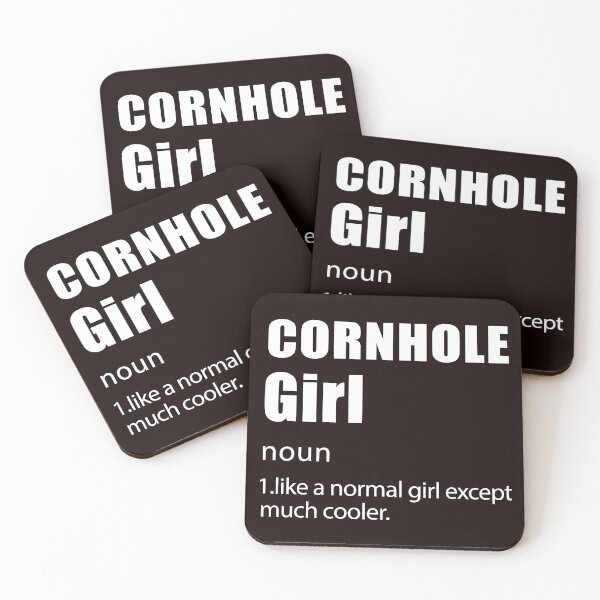 Item preview, Cornhole Girl Definition, Funny Cornhole Design, Cornhole Quote  designed and sold by Aerial Addicts.