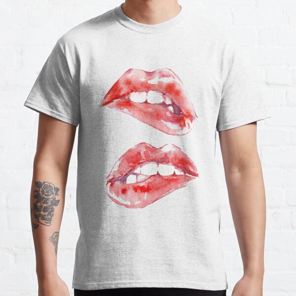 Biting Lips Classic T-Shirt