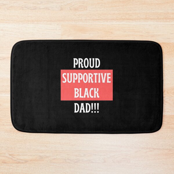 Item preview, proud supportive black dad designed and sold by Magicalair.