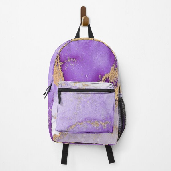 Item preview, Purple&Gold marble texture seamless designed and sold by American Victoria.