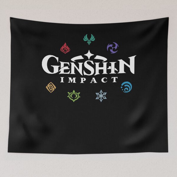 Item preview, Genshin Impact Elements (Colours) designed and sold by GenshinImpact ⭐⭐⭐⭐⭐.
