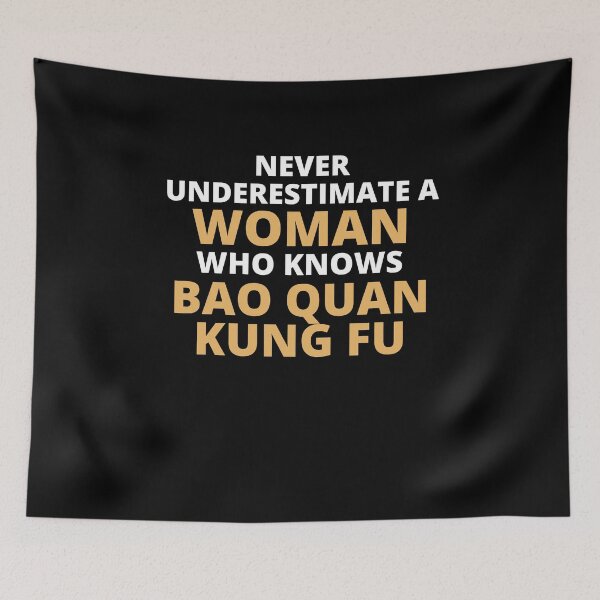Item preview, Never Underestimate An Old Man Who Knows Bao Quan Kung Fu designed and sold by clickmostro.