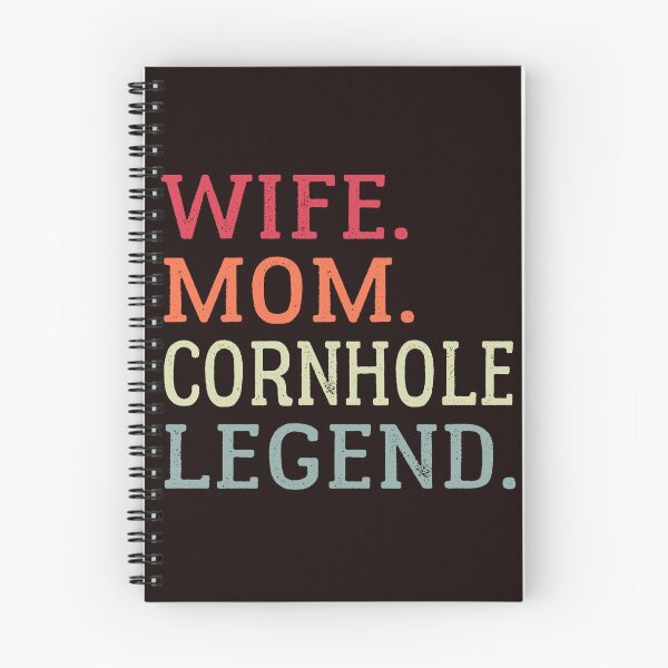 Item preview, Wife Mom Cornhole Legend, Funny Cornhole Design, Cornhole Quote  designed and sold by Aerial Addicts.