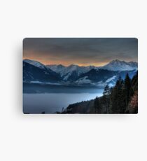 Alpenglow Canvas Print
