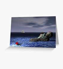 Left Behind Greeting Card