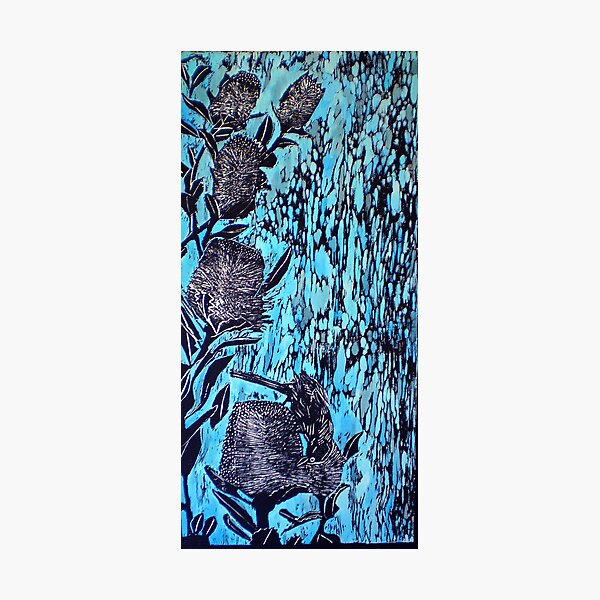 Item preview, Birdsong  - Woodcut designed and sold by Belinda "BillyLee" NYE (Printmaker).