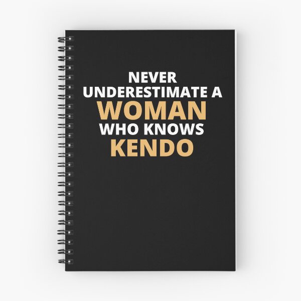 Item preview, Never Underestimate A Woman Who Knows Kendo designed and sold by clickmostro.