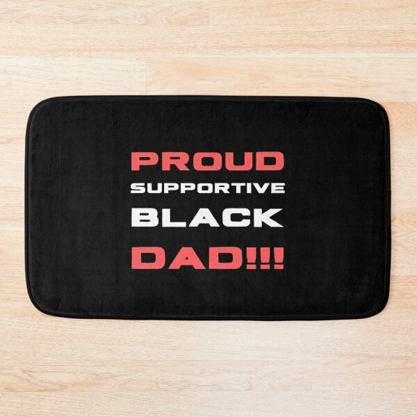 Item preview, proud supportive black dad designed and sold by Magicalair.