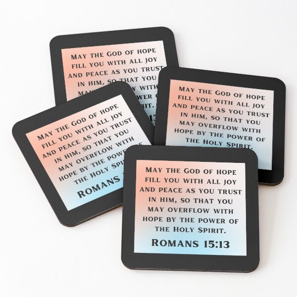 Item preview, Bible Verse Romans 15:13 designed and sold by Prayingwarrior.