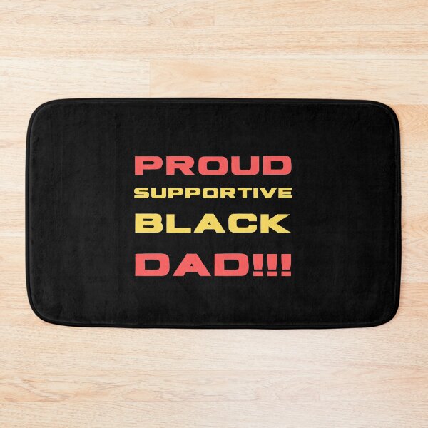 Item preview, proud supportive black dad designed and sold by Magicalair.