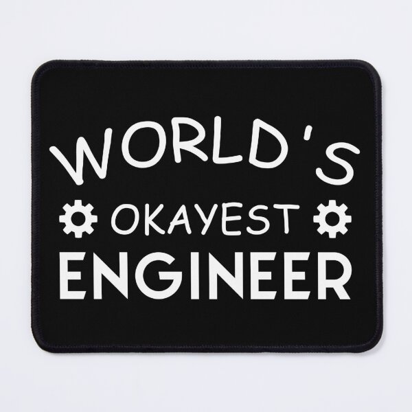 Item preview, World's Okayest Engineer Shirt - Gift for Engineer - Engineering Major Crewneck - Mechanical Engineer - Funny Civil Engineer Gift Idea designed and sold by FurryStickers.