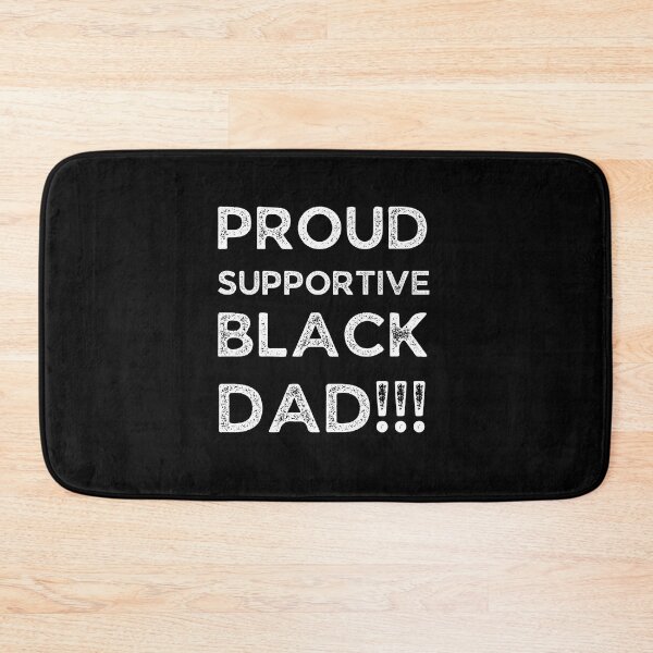 Item preview, proud supportive black dad designed and sold by Magicalair.