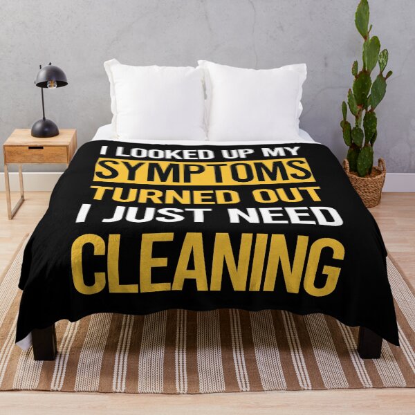 Item preview, Funny My Symptoms Cleaning designed and sold by kerry8d7dlaurie.