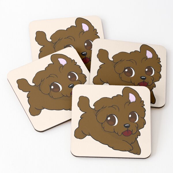 Item preview, cute browne puppy designed and sold by EveryCuteThings.