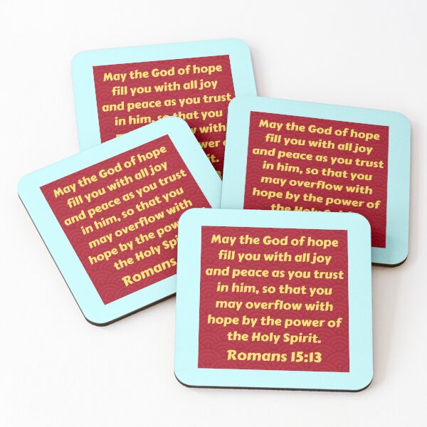 Item preview, Bible Verse Romans 15:13 designed and sold by Prayingwarrior.