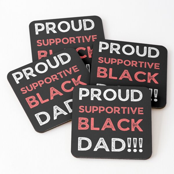 Item preview, proud supportive black dad designed and sold by Magicalair.