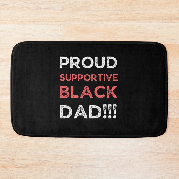 Item preview, proud supportive black dad designed and sold by Magicalair.
