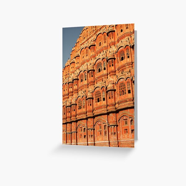 Palace Of The Winds Greeting Card