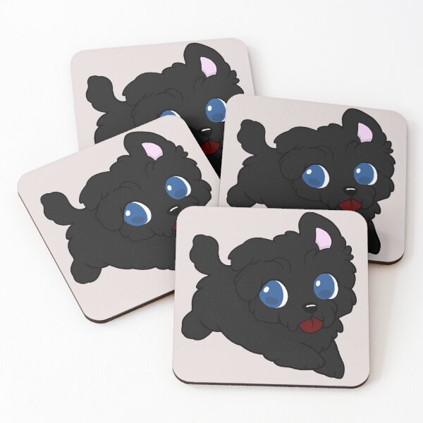 Item preview, lindo perrito negro designed and sold by EveryCuteThings.