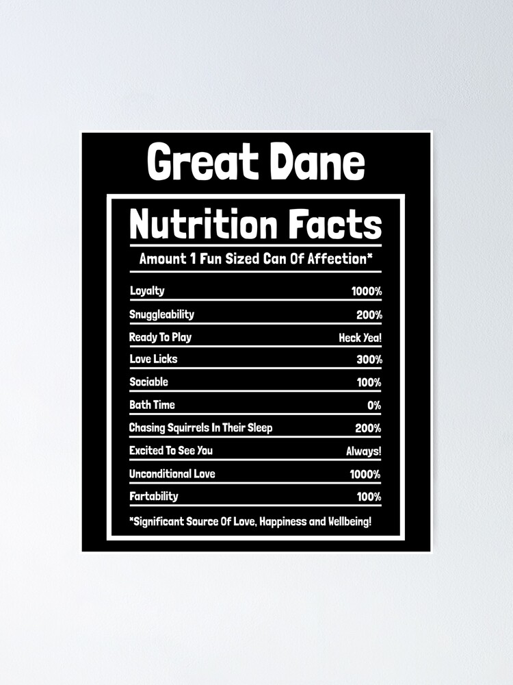 Great hotsell dane nutrition