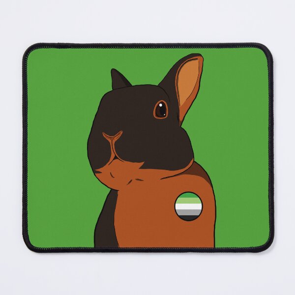 Artikelvorschau, Pride Bunny Tan Rabbit - Aromantic entworfen und verkauft von Kaninchenfront.
