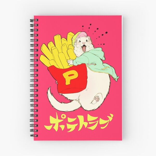 Item preview, French fries LOVE　PINK designed and sold by ICHIGODAWASHI.