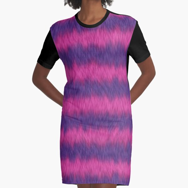 Cheshire Cat 01 Graphic T-Shirt Dress