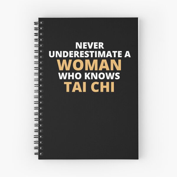 Item preview, Never Underestimate A Woman Who Knows Tai Chi designed and sold by clickmostro.