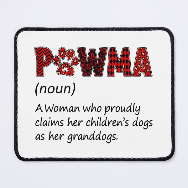 Item preview, Dog Mom Cat Mom Pawma Noun A Woman Who Proudly designed and sold by HardiKel.