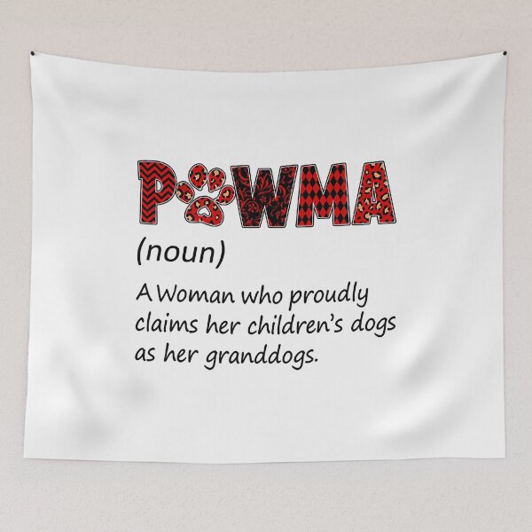 Item preview, Dog Mom Cat Mom Pawma Noun A Woman Who Proudly designed and sold by HardiKel.