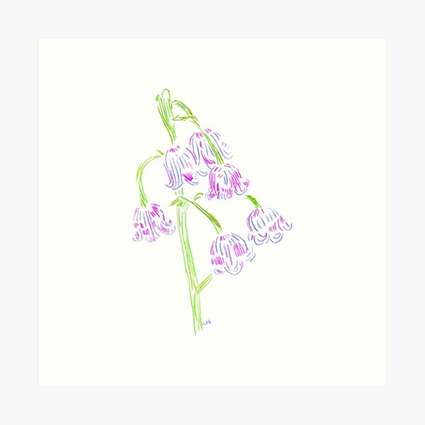 2022 05 flowers 03 Art Print