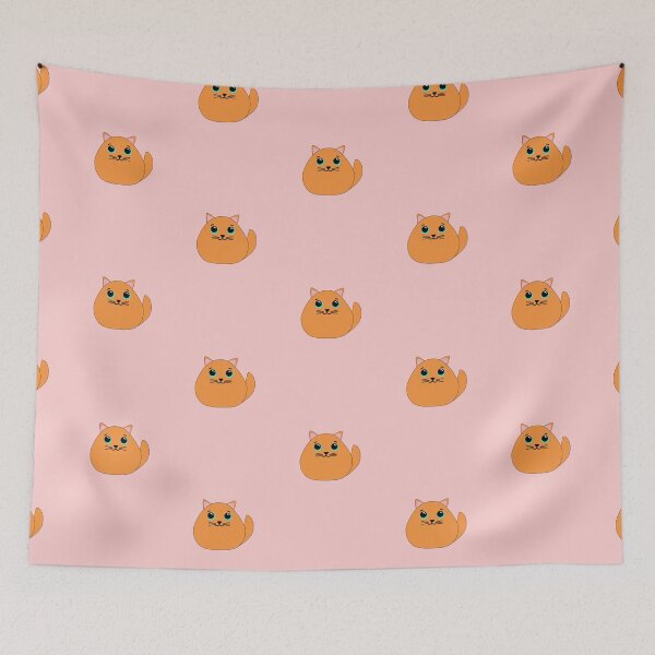 Item preview, Orange Blob Cat designed and sold by JulieSouster.