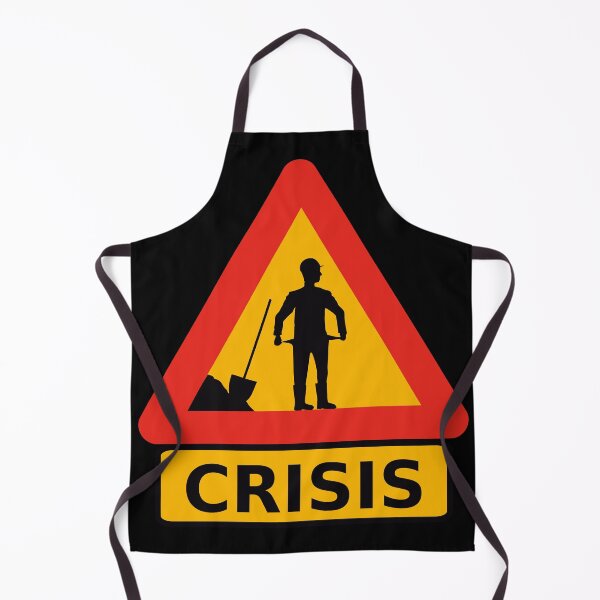 Item preview, Money Crisis Road Sign Empty Pockets Spade Workman Broke designed and sold by stuartsemporium.