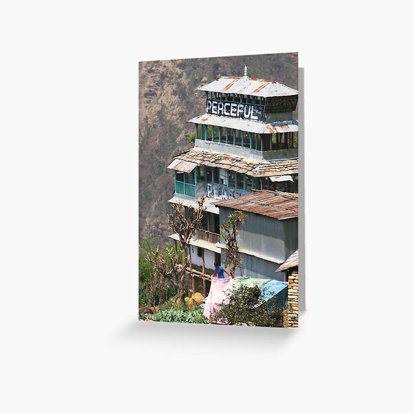 Himalayan Guesthouse Greeting Card