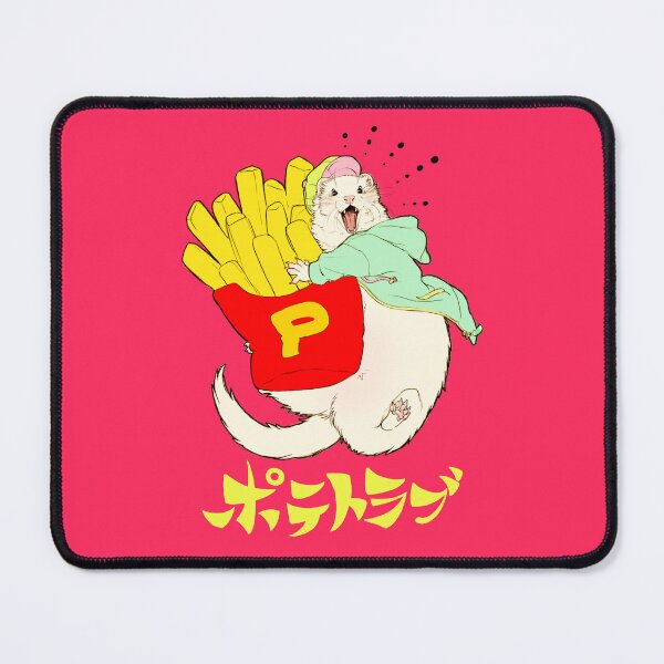 Artikelvorschau, Pommes Frites LIEBEN PINK entworfen und verkauft von ICHIGODAWASHI.