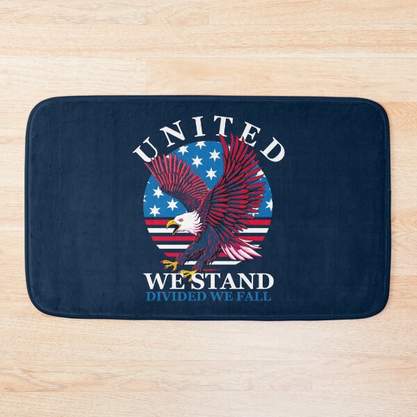 Item preview, United We Stand Divided We Fall | American Patriotic Quote designed and sold by TMBTM.