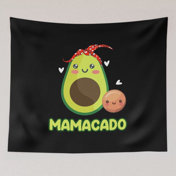 Item preview, Mamacado Avocado Red Bandana Daughter Son Pregnancy Reveal designed and sold by haselshirt.