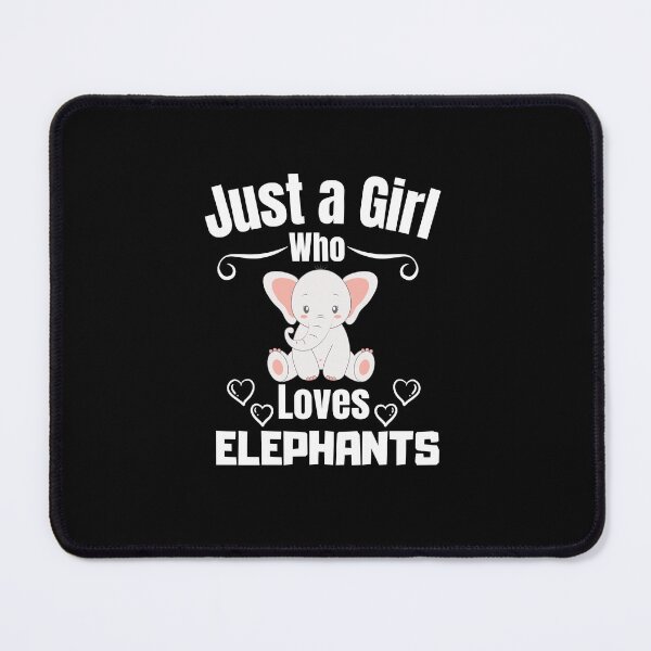 Item preview, Just a Girl Who loves Elephants designed and sold by WaguinhoTex.