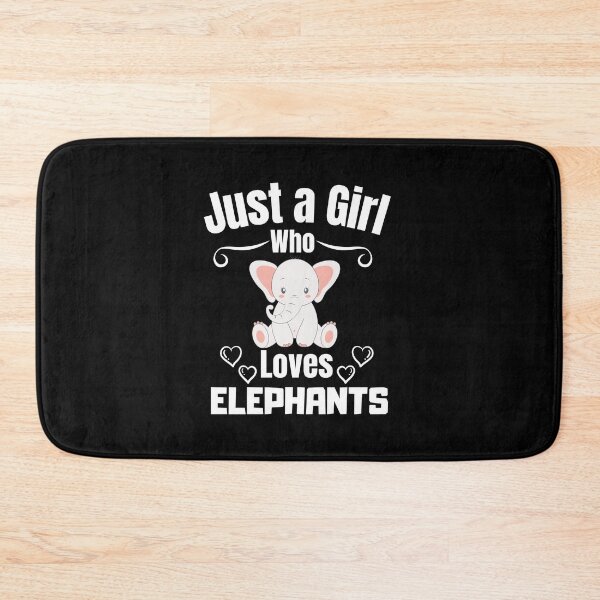 Item preview, Just a Girl Who loves Elephants designed and sold by WaguinhoTex.
