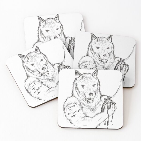Item preview, Claws Off! designed and sold by Wolf's Art.
